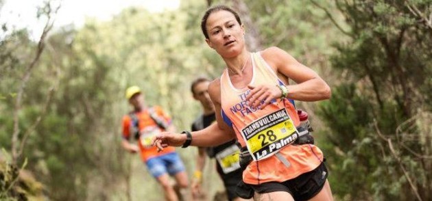 Fernanda Maciel en Transvulcania (Foto: Organización Transvulcania)